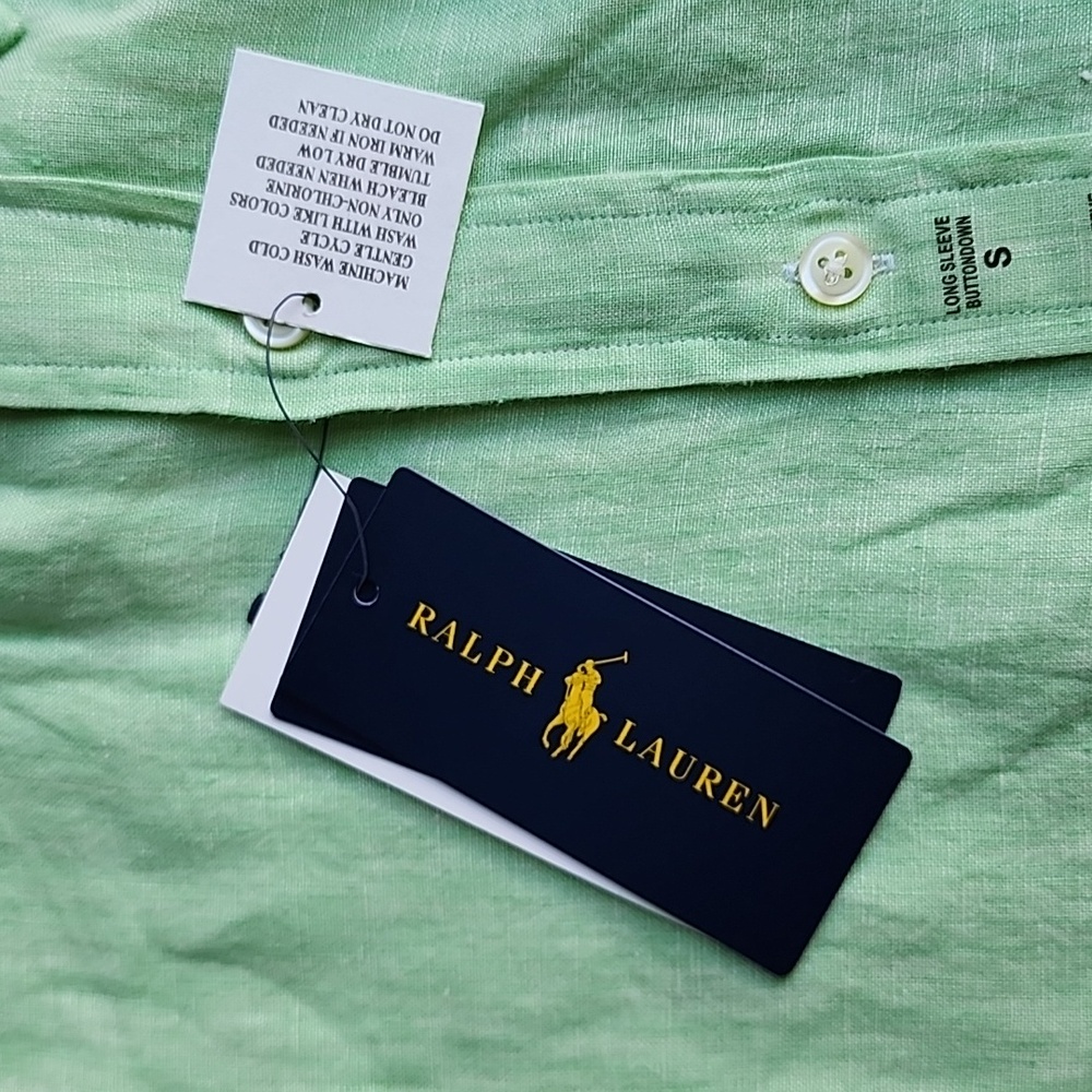 Ralph Lauren Untucked Fit Button Down Shirt Nwt - Picture 9 of 12